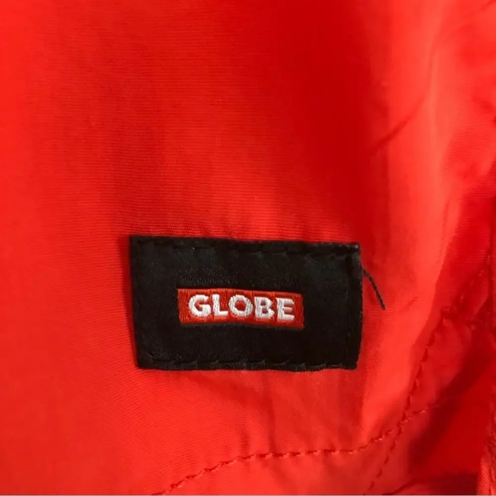 Globe Men's Every Swell Red Black Swim Surf Water Sports Boardshort Shorts